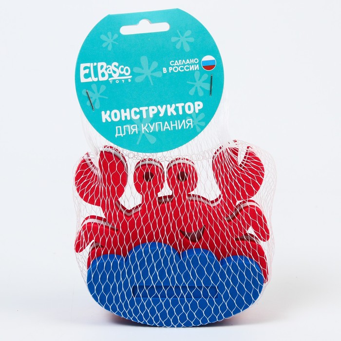

Игрушка для купания «Краб» конструктор
