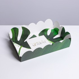 Коробка для кондитерских изделий с PVC крышкой «Эко», 20 × 30 × 8 см от Сима-ленд
