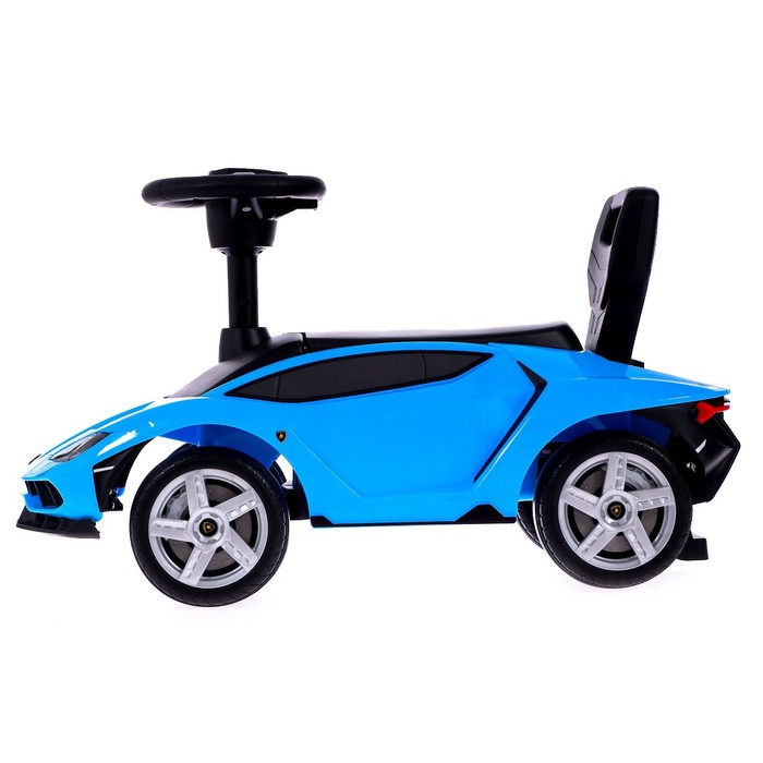 

Толокар Lamborghini Centenario, колеса из PVC, цвет синий