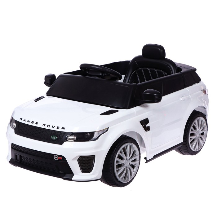 Электромобиль Range Rover Sport SVR, цвет белый rollsrover передняя фара шайба powerwash крышка для range rover sport 2019 2020 oem lr099329