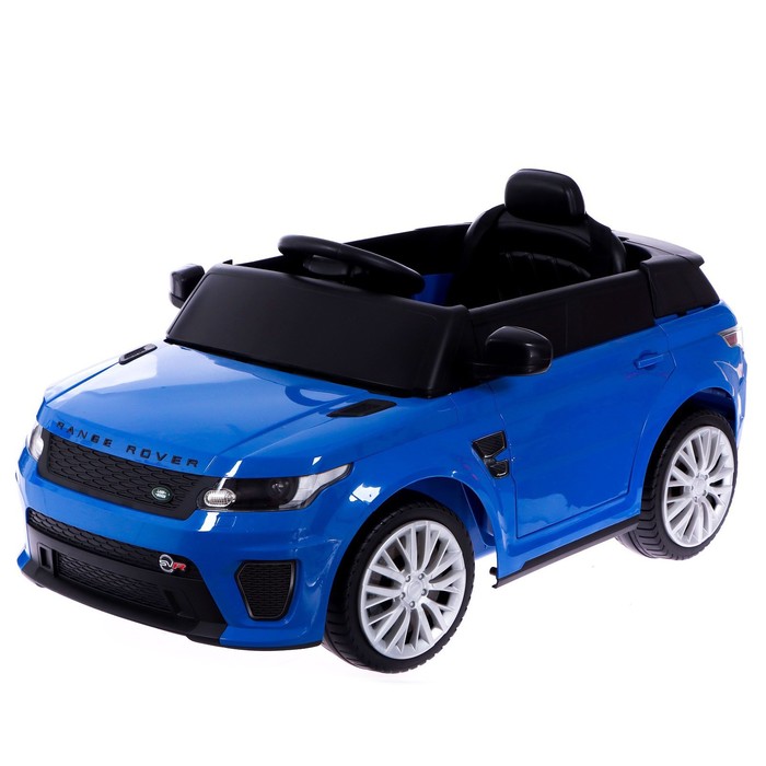 Электромобиль Range Rover Sport SVR, цвет синий rollsrover передняя фара шайба powerwash крышка для range rover sport 2019 2020 oem lr099329