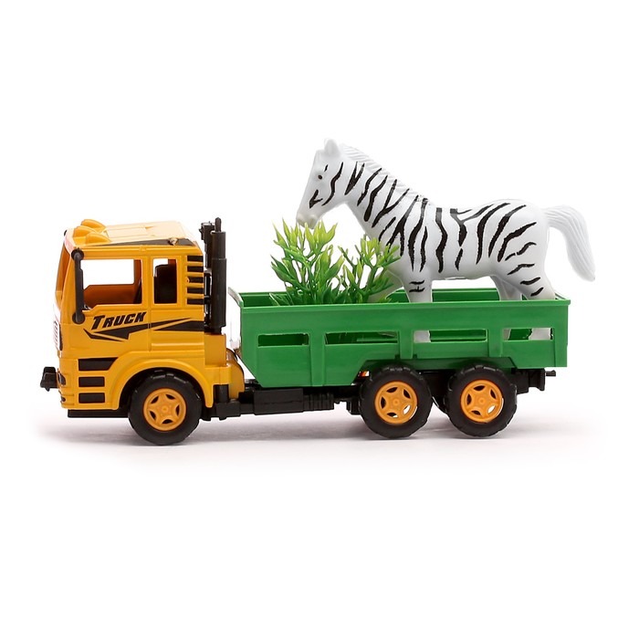 Грузовик инерционный "Фермер", цвета МИКС