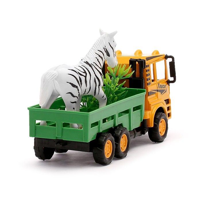 Грузовик инерционный "Фермер", цвета МИКС