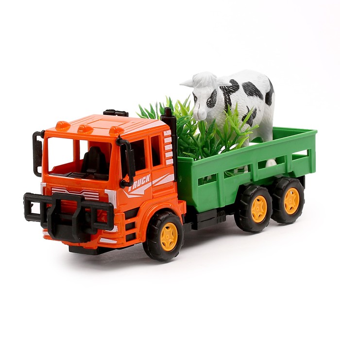 Грузовик инерционный "Фермер", цвета МИКС
