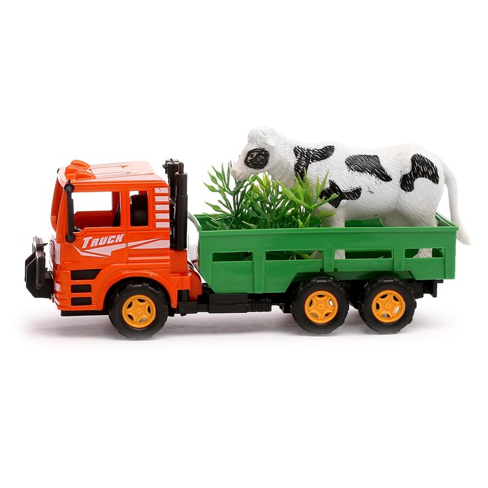 Грузовик инерционный "Фермер", цвета МИКС