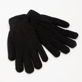 Перчатки женские термо, цвет чёрный, размер 7-8