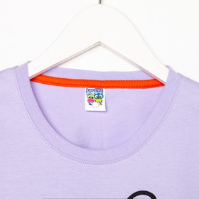 

Лонгслив для девочки, цвет сиреневый, рост 116