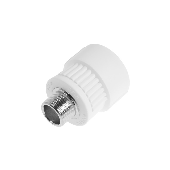 

Муфта комбинированная TIM Tpp3032.0.03202s, d=32 мм x 1/2", наружная резьба, полипропилен