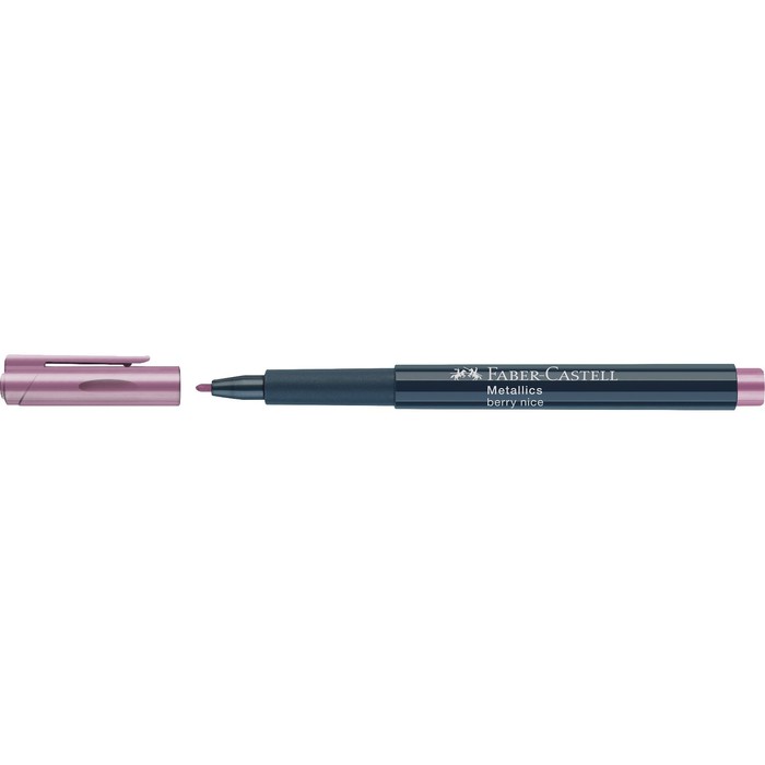 

Маркер для декорирования Faber-Castell Metallics, пурпурный металлик, пулевидный, 1,5 мм