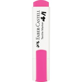 

Маркер перманентный для ткани Faber-Castell Textile Neon, неоново-розовый, 1-5 мм