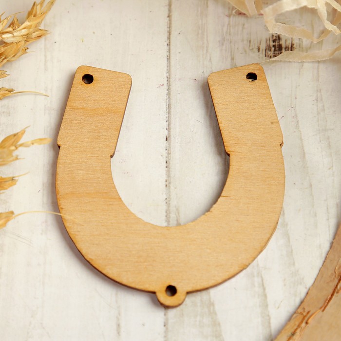 Сувенир «Подкова звенящая, счастье приносящая», береста