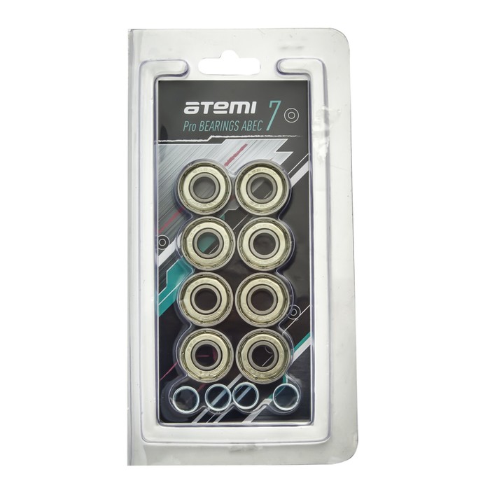 Набор подшипников Atemi ABS-17.04, ABEC-7 chrome