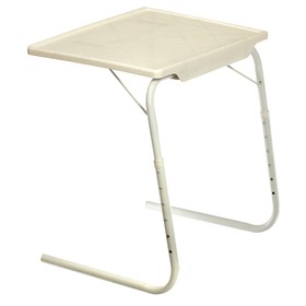 Стол приставной универсальный «Раскладушка», 510×410×730 мм, пластик, сталь, цвет белый Ош