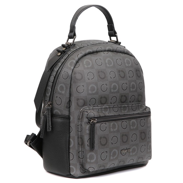 фото Frc46273ae рюкзак, отдел на молнии, цвет черный 13х26х30см fabretti