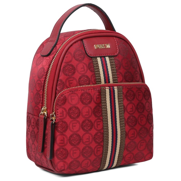 фото Frc37244a рюкзак, отдел на молнии, цвет красный 10х19х22см fabretti