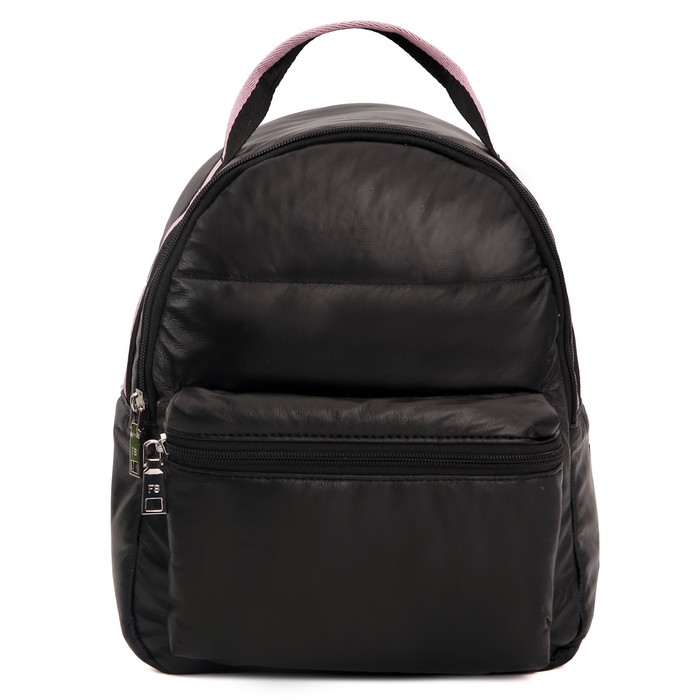 фото Fb20p236 рюкзак, отдел на молнии, цвет черный 13х24х28см fabretti