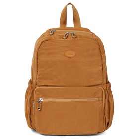 

3502 Рюкзак, отдел на молнии, цвет желтый 13х30х37см