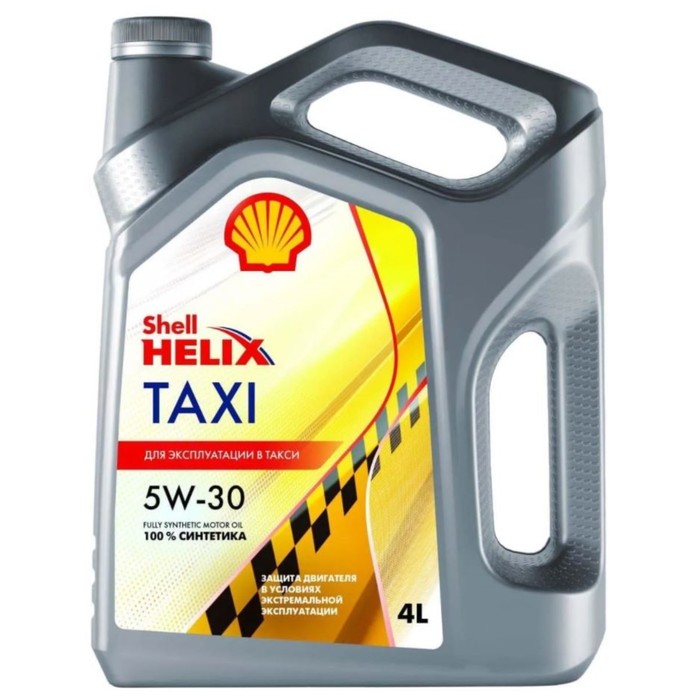 фото Масло shell 5w-30 helix taxi, 4 л 550059407