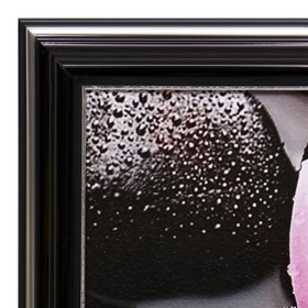 

Картина "Розовая орхидея" 18х18(21,5х21,5) см