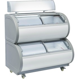 

Морозильный ларь VIATTO TD500LD, 510 Вт, 408 л, до -18°С, белый