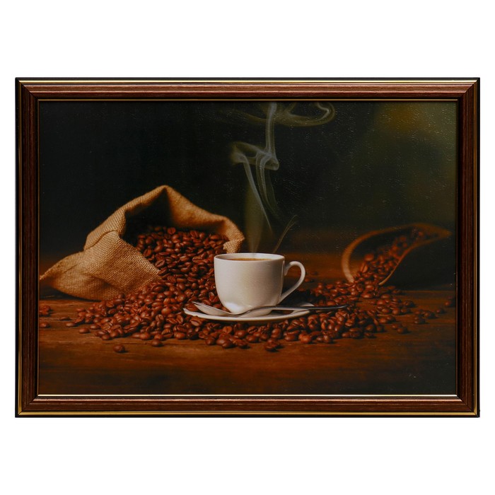 

Картина "Ароматный кофе" 25х35(28,5х38,5) см