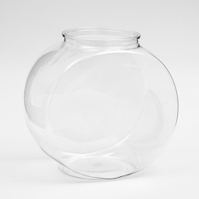 Аквариум круглый пластиковый, 4,8 литра Ош