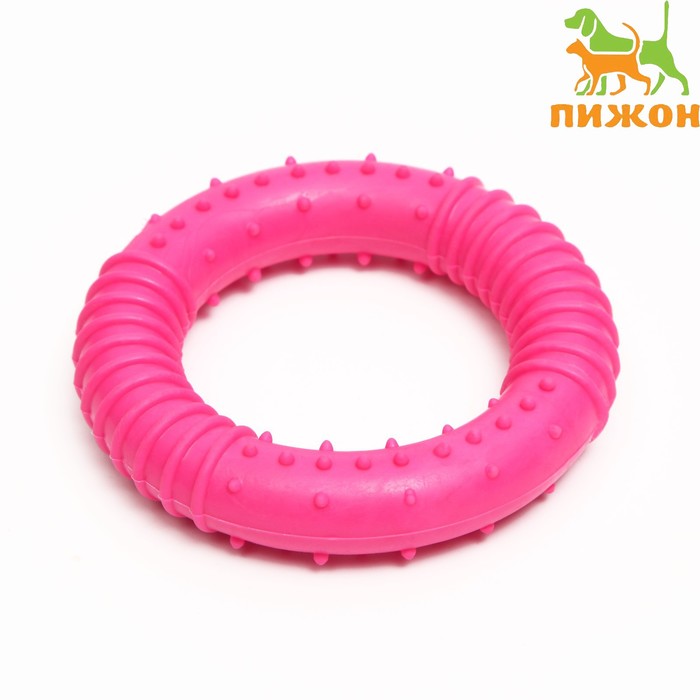 

Игрушка жевательная "Кусочек солнца", TPR, 8 см, розовая