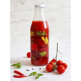 

Бутылка с крышкой, 1 л