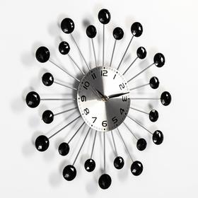 Часы настенные, серия: Ажур, "Лучики", плавный ход, d=12 см, 34 х 34 см от Сима-ленд
