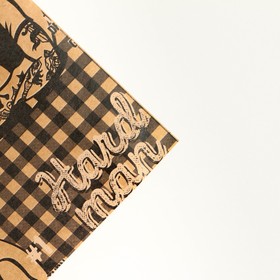 Бумага упаковочная крафтовая Hard man , 50 × 70 см от Сима-ленд
