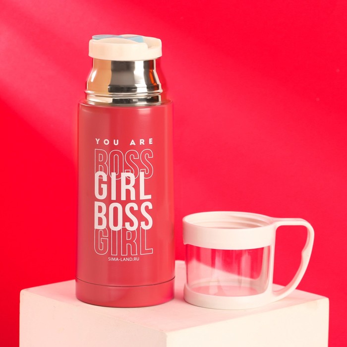 фото Термос girl boss, 350 мл, сохраняет тепло 8 ч svoboda voli