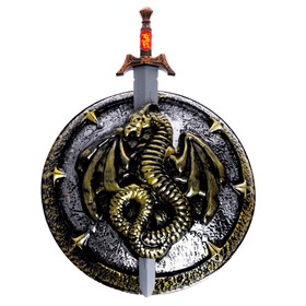 Набор рыцаря «Воин дракона», щит и меч Ош
