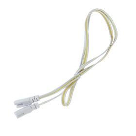 Провод соединительный для светильников, разъем L/N/G, 100 см, белый Ош