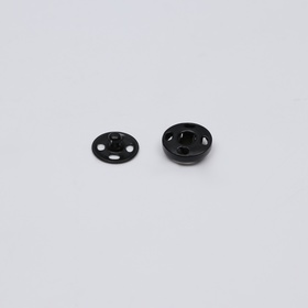 Кнопки пришивные, d = 8 мм, 36 шт, цвет чёрный от Сима-ленд