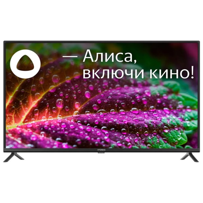 фото Телевизор hyundai h-led40fs5003, 40", 1920x1080, dvb-t2/c/s2, hdmi 3, usb 2, чёрный