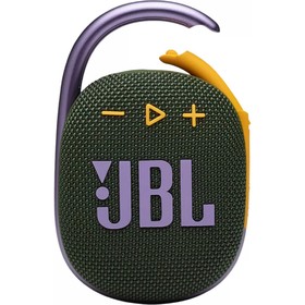 

Портативная колонка JBL Clip 4, 5 Вт, BT 5.1, USB Type-C, IP 67, 500 мАч, зеленая