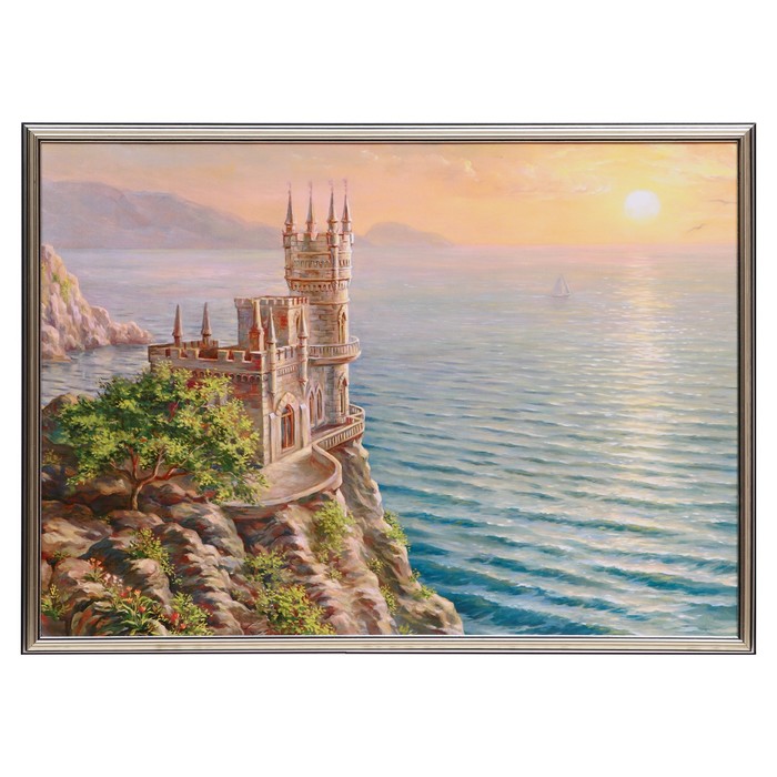 

Картина "Ласточкино гнездо" 50х70(53х73) см