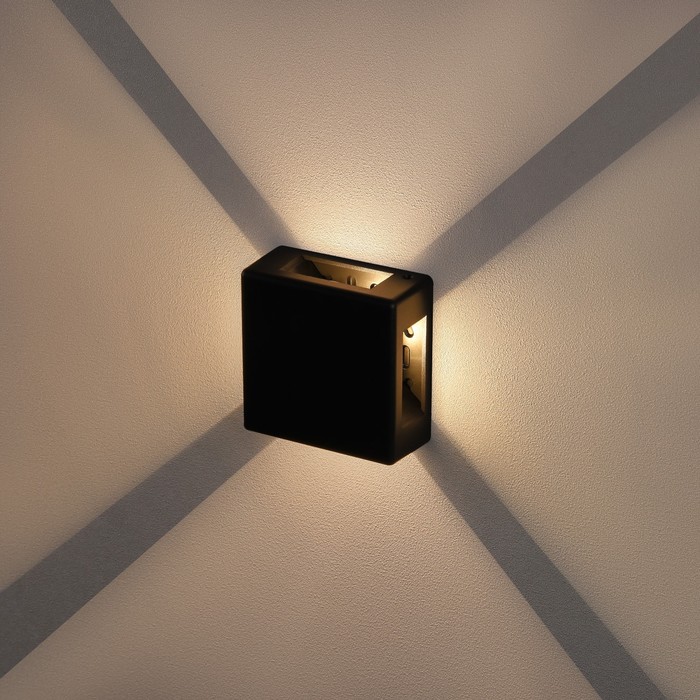 

Светильник Duwi Nuovo LED, 7 Вт, 3000 K, IP54, архитектурный, широкий луч, черный