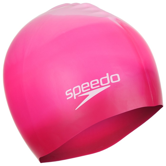 фото Шапочка для плавания speedo multi color silcone cap, арт.8-06169b947, силикон, цвет розовый yonex