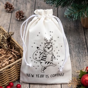 

Набор в мешочке "New Year" полотенце 40х73см, формочки для запекания 3 шт