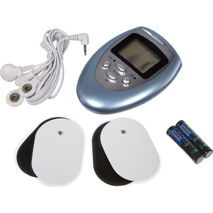Миостимулятор для тела Bradex KZ 0155 «Импульс», 5 программ, дисплей 2хААА, синий