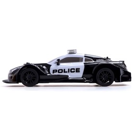 

Машина радиоуправляемая Nissan GTR Полиция, 1:16, работает от аккумулятора