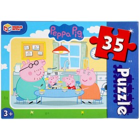 Макси-пазлы «Свинка Пеппа», 35 элементов