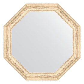 Зеркало в багетной раме, слоновая кость 51 мм, 49,8х49,8 см