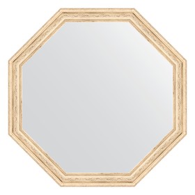 Зеркало в багетной раме, слоновая кость 51 мм, 64x64 см