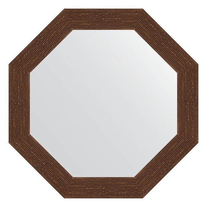 Зеркало в багетной раме, мозаика античная медь 70 мм, 63,0х63,0 см зеркало в багетной раме мозаика античная медь 70 мм 57x72 см