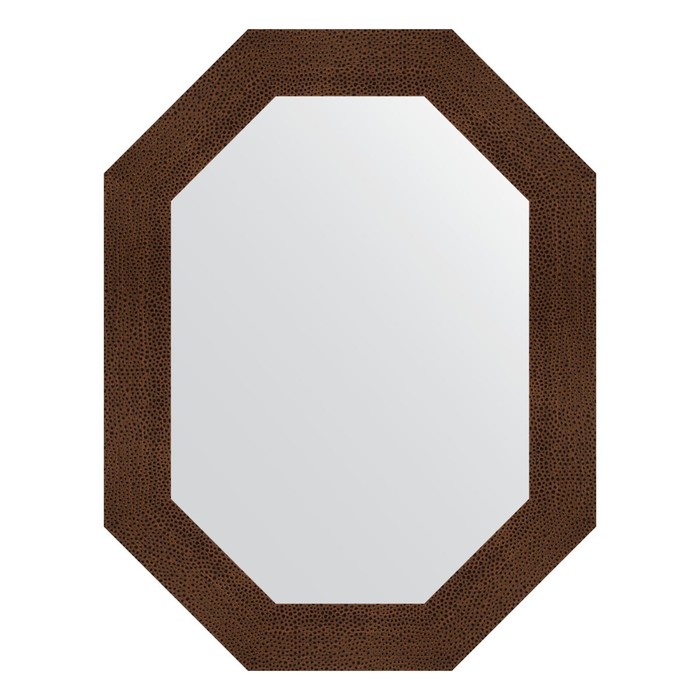 Зеркало в багетной раме, бронзовая лава 90 мм, 66x86 см