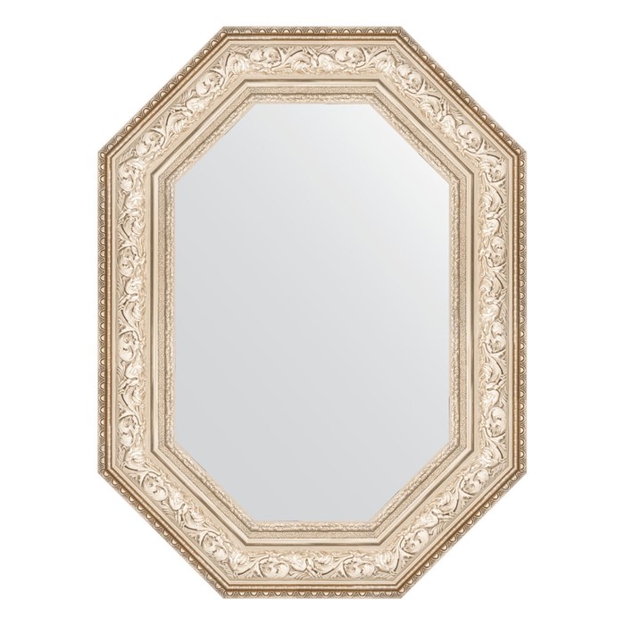 Зеркало в багетной раме, виньетка серебро 109 мм, 60x80 см зеркало в багетной раме виньетка серебро 109 мм 60x80 см