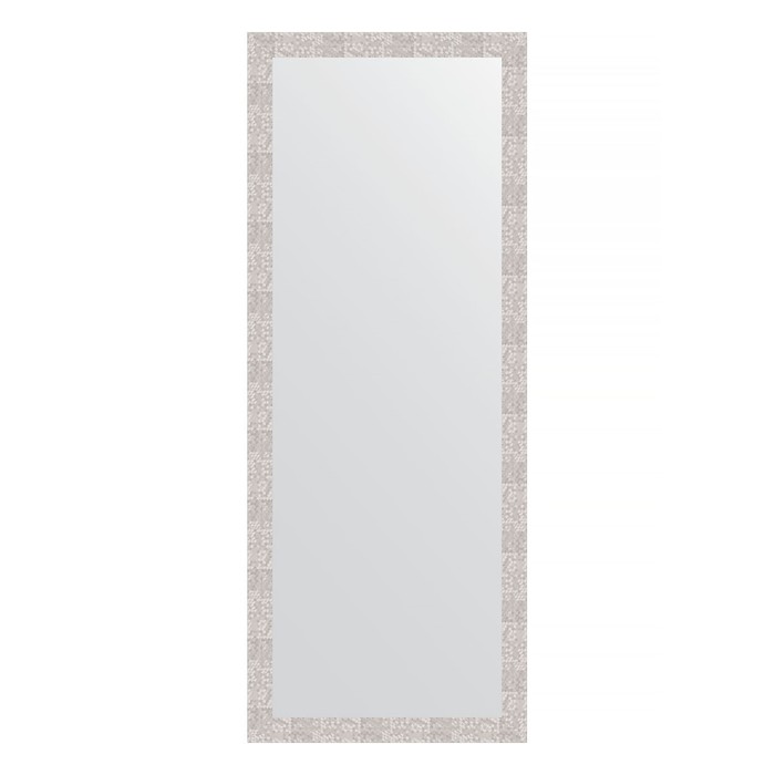 Зеркало напольное в багетной раме, соты алюминий 70 мм, 78x197 см