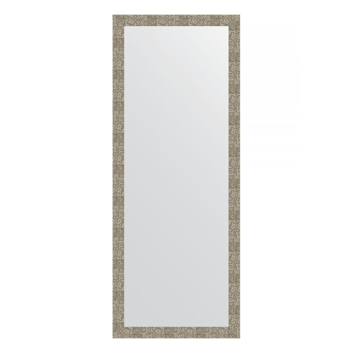 Зеркало напольное в багетной раме, соты титан 70 мм, 78x197 см